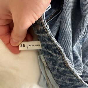 Pacsun ripped mom jeans